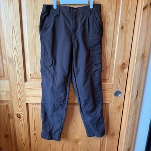 511 Tactical Womens Pants Size 10 Cargo Dark Brown Nylon Utility Army Safety